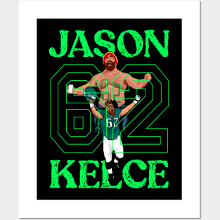 Jason Kelce Posters and Art